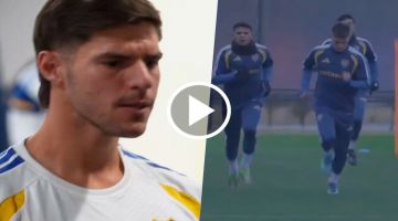 Boca se entrenó con indumentaria nueva: el detalle del escudo y los precios de cada prenda