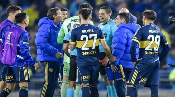 Bronca total en Boca por los fallos arbitrales ante Cruzeiro