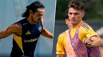 Cambios en la práctica de fútbol: sin Romero, con Zenón y con Cavani presente