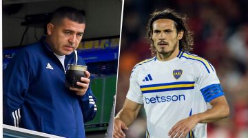 Cavani y Riquelme podrían reunirse en Boca ante la delicada situación del delantero