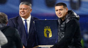 Chiqui Tapia invitó a Riquelme al partido de Argentina vs. Egipto: el presidente de Boca decidió quedarse