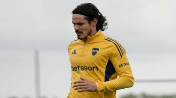 ¿Cuándo vuelve Cavani? Cómo está el delantero de Boca a días del partido contra Tigre