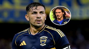 De su bolsillo: el gesto de Leandro Paredes que expone a Cavani ante los hinchas de Boca