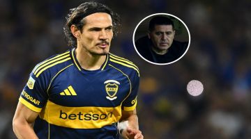 ¿Edinson Cavani sigue en Boca? Qué piensa Riquelme y la cláusula que tiene el uruguayo a fin de año
