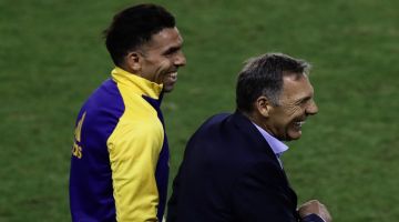 El agradecimiento especial de Tevez para despedir a Russo: “Lo voy a llevar en mi corazón”