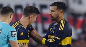 El caballeroso gesto de Ander Herrera con Paredes ni bien terminó el Boca-River