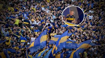 El cantito de la hinchada de Boca al actor de Hollywood que visitó La Bombonera