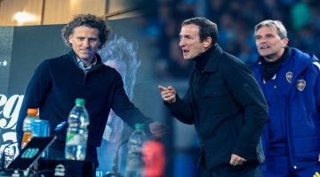El cuerpo técnico de Boca habló con Forlán por la citación a Merentiel: los detalles