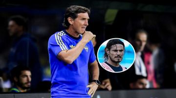 El duro relato de Úbeda sobre la lesión de Edinson Cavani: “No te da chance…”