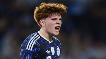 El gol del Colo Barco en su regreso a La Bombonera: marcó el quinto de Argentina