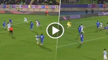 El golazo de Dylan Gorosito que le dio el triunfo a Argentina Sub 20 frente a Italia