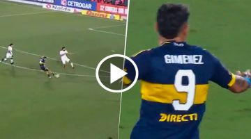El golazo de Milton Giménez para abrir el partido contra Defensa y Justicia