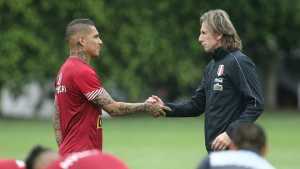 Gareca y la posible llegada de Paolo Guerrero a Boca