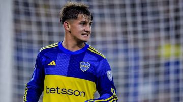 Iker Zufiaurre, el juvenil de Boca que Úbeda promovió al plantel profesional