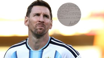 Jorge Ribolzi le dedicó una carta a Lionel Messi antes de su despedida