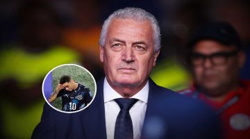 La broma de Gustavo Alfaro a Miguel Almirón por su expulsión: “Le hubieses dicho…”