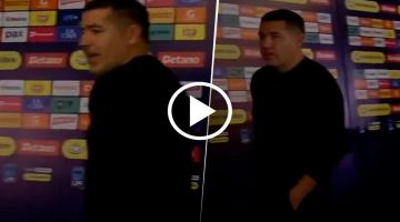 La chicana de Riquelme a River mientras se iba del Monumental: “Ganamos dos…”