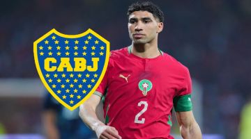 La conexión con Boca de Achraf Hakimi, el crack de Marruecos