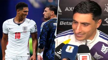 La divertida respuesta de Merentiel sobre el duelo Paredes con Bellingham en el Mundial 2026: “Sabés cómo le pego una patada…”