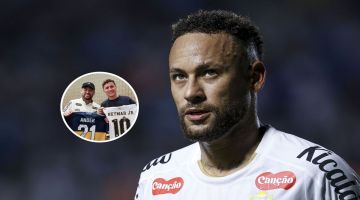 La foto que todos pedían: Neymar posó con la camiseta de Boca