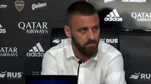 La insólita repregunta de Tato Aguilera a De Rossi