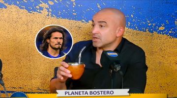 La postura del Tanque Silva sobre la situación de Cavani en Boca: “Cuesta entender”