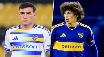 Lautaro Di Lollo y Facundo Herrera, la dupla más joven de Boca en 17 años: cuál había sido la última