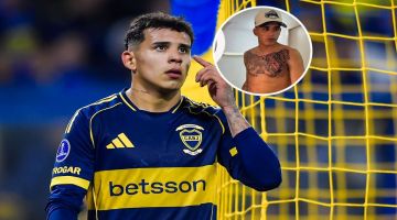 Leonel Flores se hizo un tatuaje gigante en el pecho, con un mensaje especial