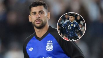 Los gestos de Cristian Romero con Leonel Flores tras su debut en la Selección