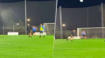 Marcelo Saracchi debe volver a Boca el 1 de julio y apareció jugando un picado con amigos