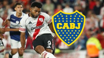 Miguel Borja reveló que tuvo contactos con Boca luego de irse de River: “Me llamó el Chelo Delgado”