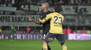 Milton Céliz y un gesto canchero en el triunfo de Riestra que enojó a los jugadores de Boca