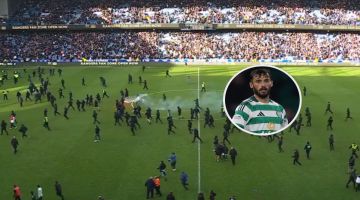 Muy picante: el equipo de Saracchi ganó en Escocia, pero debió escapar de los hinchas