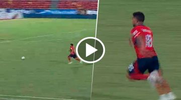 No se puede creer: el golazo que fabricó Fabra en su primer partido en DIM