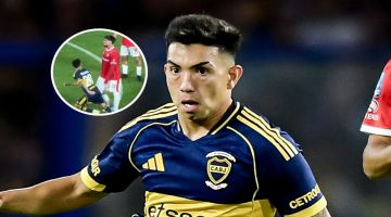 No se vio en TV: Alan Velasco le gritó el gol en la cara a Kevin Lomónaco