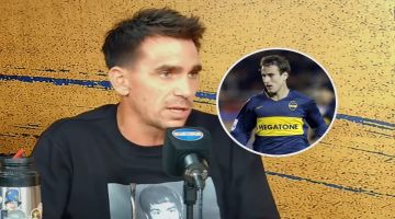 Pablo Mouche recordó lo más importante que aprendió de Rodrigo Palacio en Boca: “Se lo copié”