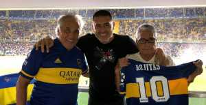 Para Rojitas, Román es el máximo ídolo de Boca