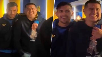 Paredes bromeó por los rumores de su conflicto con Riquelme: “Según ustedes me peleo todos los días”