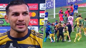 Paredes cuestionó la actitud de los jugadores de Cruzeiro: “No nos gusta eso”