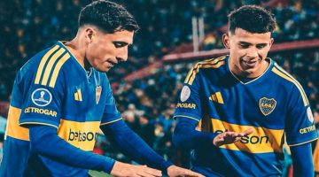 Por qué Flores y Merentiel festejaron “a lo Tevez” el gol del joven crack