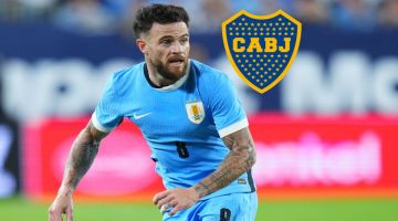 Por qué Nahitan Nández fue tendencia entre los hinchas de Boca