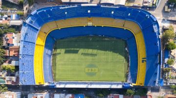 Previo al encuentro entre Boca y Racing, así está La Bombonera con la quita de los alambrados