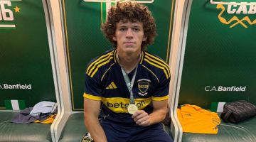 Quién es Facundo “Jagger” Herrera, el juvenil de Boca que fue respaldado por Arruabarrena