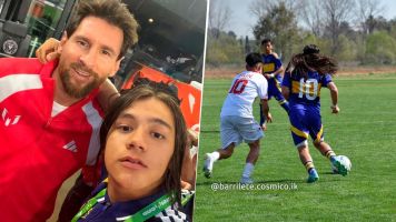 Quién es «Tarzán» Posse, el enganche de Boca que se destaca en la Messi Cup