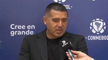 Riquelme habló en la previa del sorteo de la Copa Sudamericana: qué espera de Boca en la competencia