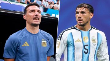 Scaloni valoró el aporte de Paredes en Argentina: “Con él, lo sacamos adelante”