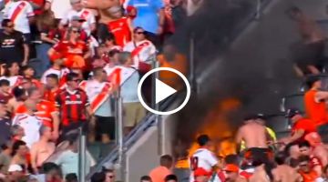 Se quemó una parte del Monumental y estallaron los memes de Boca para River: “Como en 2011”