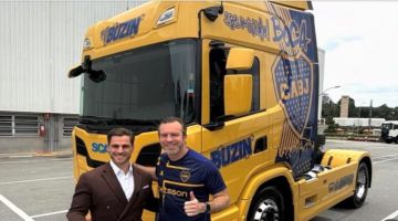 Sin fronteras: por qué una empresa vende camiones con el escudo de Boca en Brasil