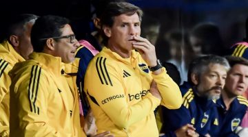 Úbeda explicó por qué sacó a Merentiel y reveló que un jugador terminó tocado: “Le molestó el isquiotibial”