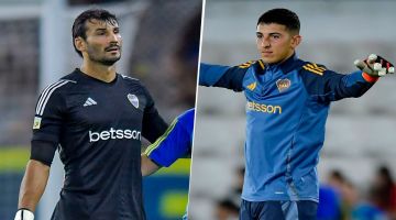 Úbeda probó un equipo en Boca: Brey fue exigido, pero atajó Javier García